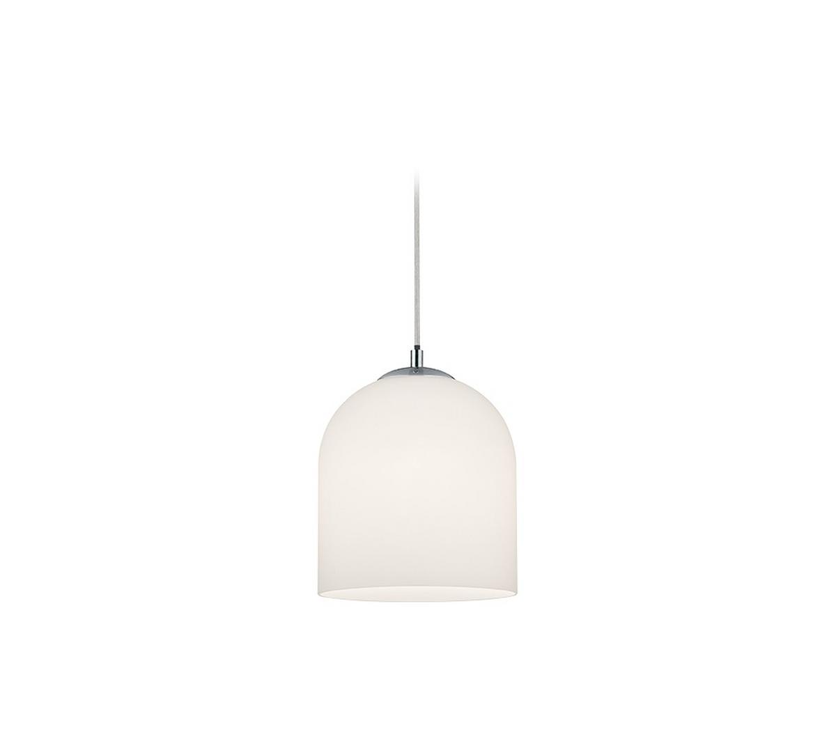 Schienensystem-Hängeleuchte Ontario Weiß max. 25 Watt - Basics, Glas (20/180cm) - Trio Leuchten