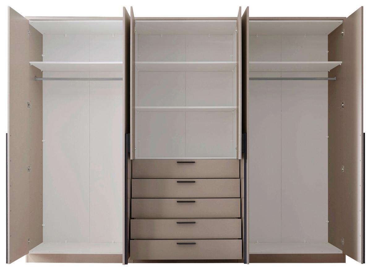 Ormar S Klasičnim Vratima Arnis - kašmir/boje aluminija, Konvencionalno, drvni materijal/plastika (270/210/52cm) - Modern Living