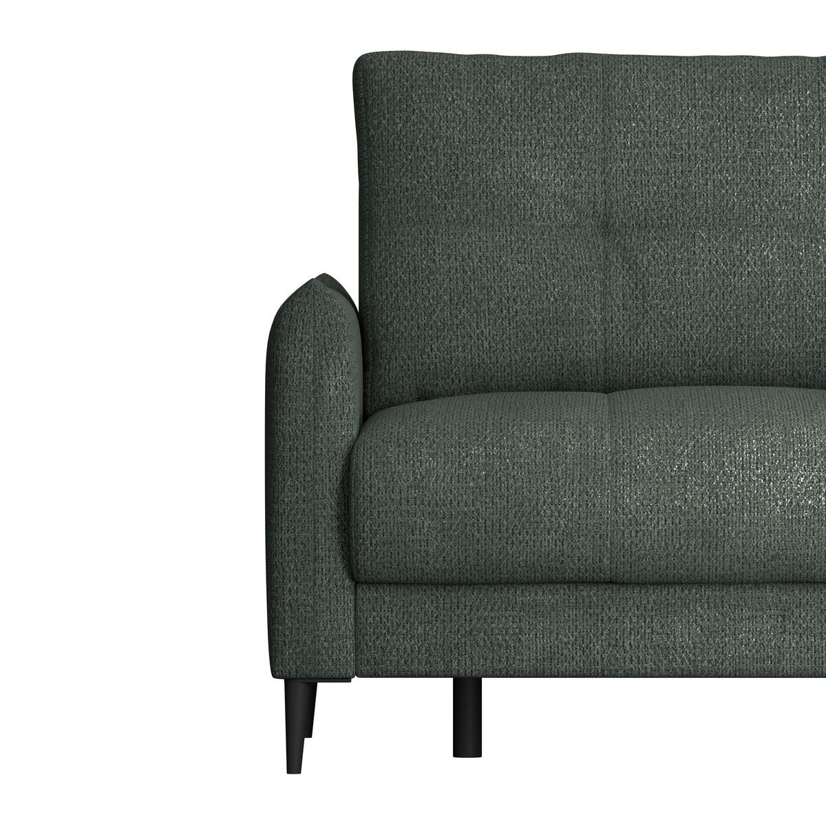 Kutna Garnitura Polis - tamno plava/tamno zelena, Trend, tekstil/metal (221/142cm) - Ondega