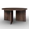 SOFFBORD CELINA - valnötsfärgad, Modern, trämaterial/trä (80/39cm) - Bessagi Home