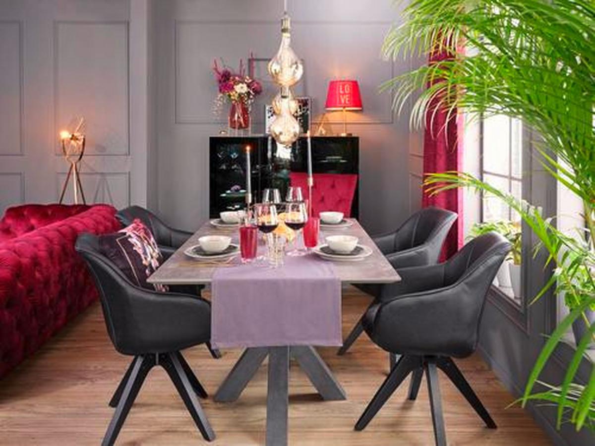 Lampă suspendată Blacky - alb/negru, metal/textil (10/100cm) - Mömax
