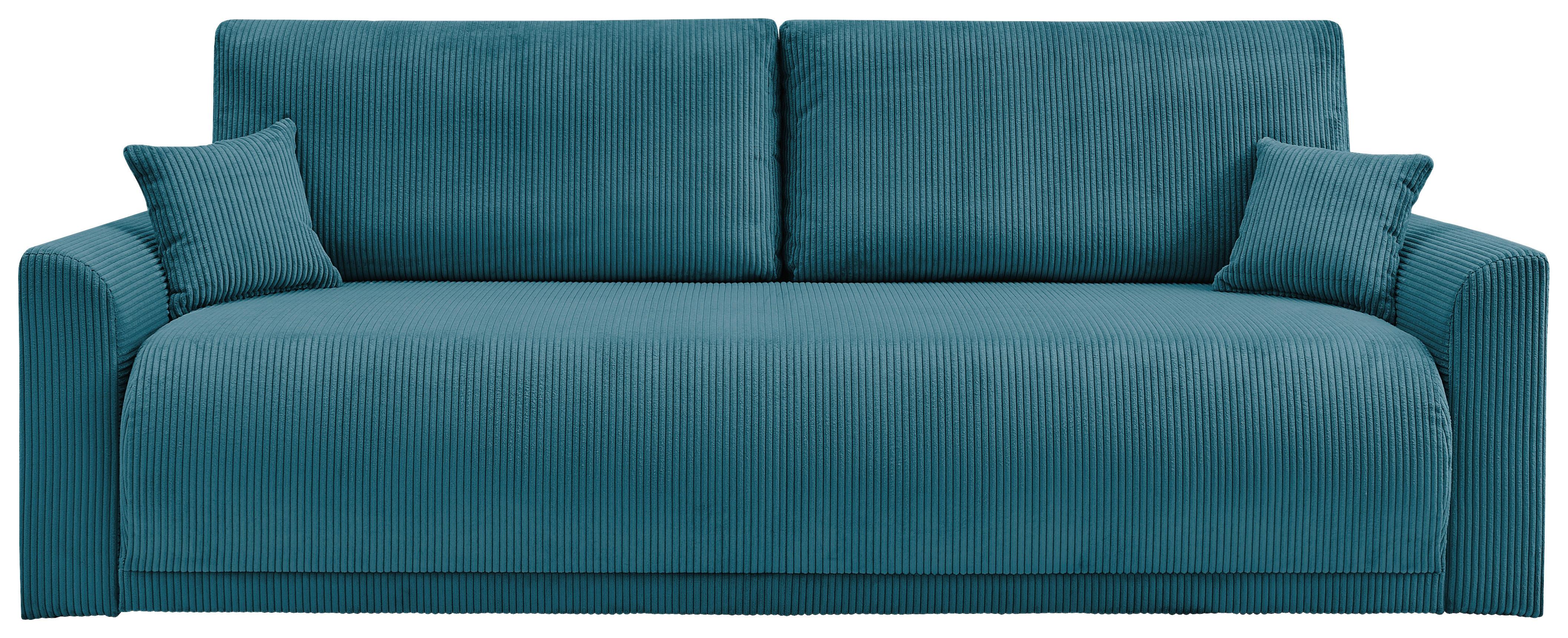 Trosjed Na Razvlačenje Kim - tirkizna, Moderno, drvo (234/90/103cm) - Modern Living
