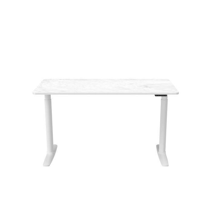 Pisalna Miza Stand Pro, Bela - bela, Moderno, kovina/leseni material (140/70/71 - 116cm) - MID.YOU
