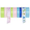 Geschenkband Fantasy in versch. Farben - Blau/Pink, Textil (8,5/8,5/2,6cm) - MÖMAX modern living