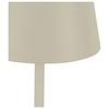 PORTABEL LAMPA NOEMI - sandfärgad, Klassisk, metall/plast (10,5/17-36cm) - Mömax