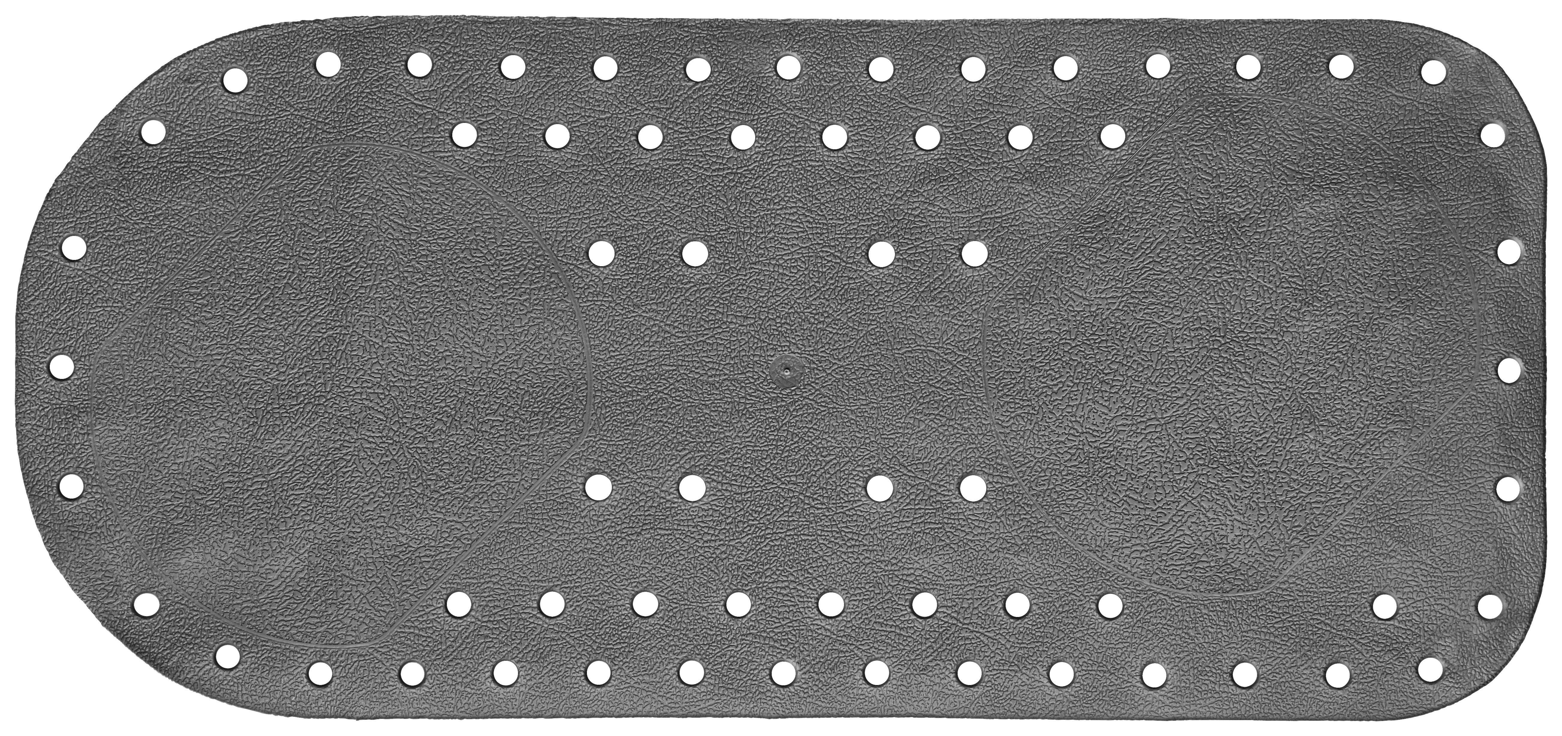 Duscheinlage Bradly Anthrazit ca. 35x75cm - Anthrazit, Kunststoff (35/75cm) - Modern Living