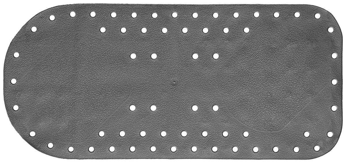 Duscheinlage Bradly Anthrazit ca. 35x75cm - Anthrazit, Kunststoff (35/75cm) - Modern Living