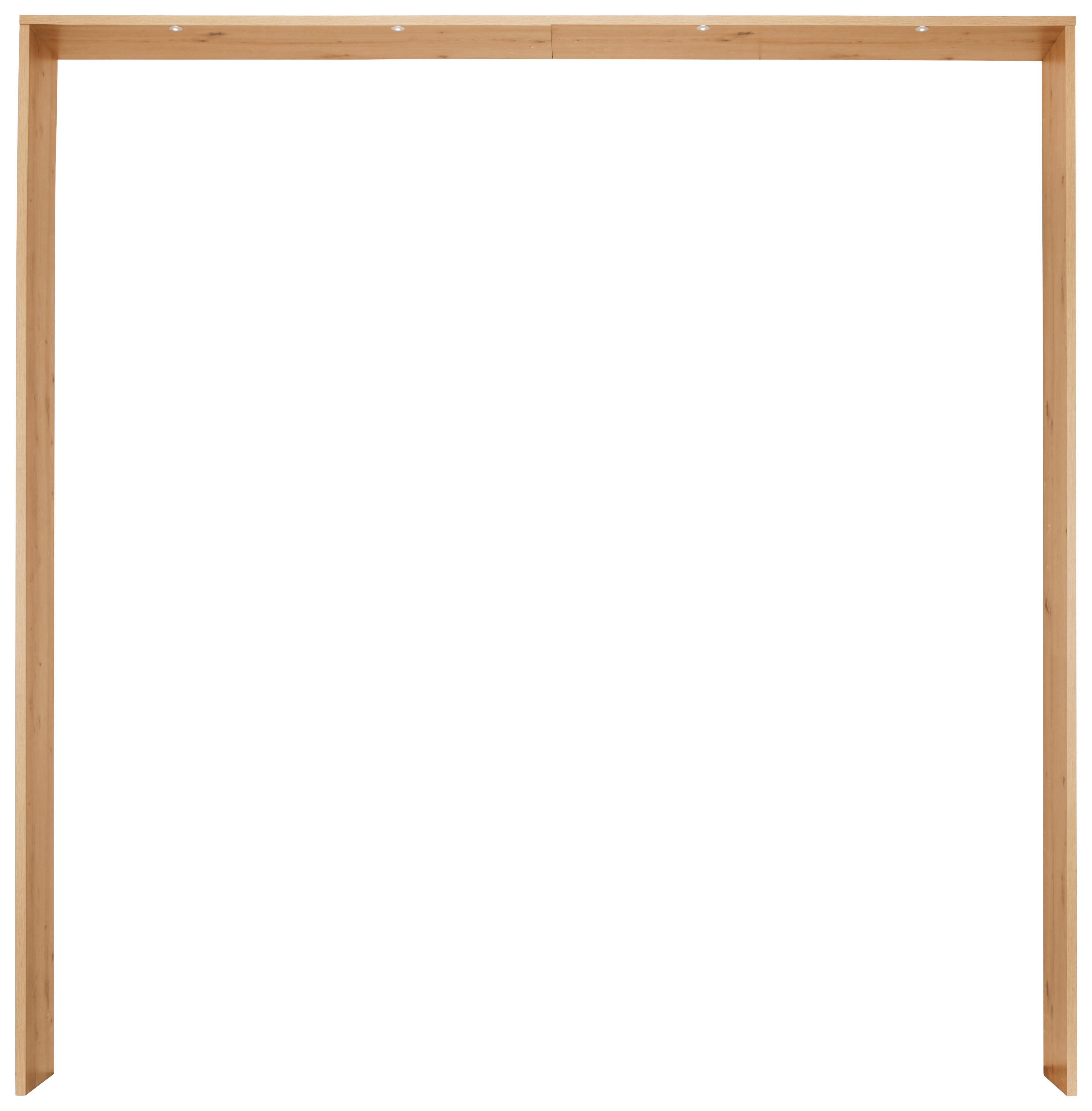 RAMA PENTRU DULAP QUADRA - culoare lemn stejar, Konventionell, material pe bază de lemn (226/229/63cm) - Modern Living