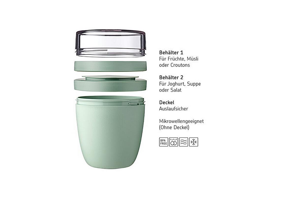 ZESTAW LUNCHOWY 107646694700 - Konventionell (24,3/19,2/10,8cm) - Mepal