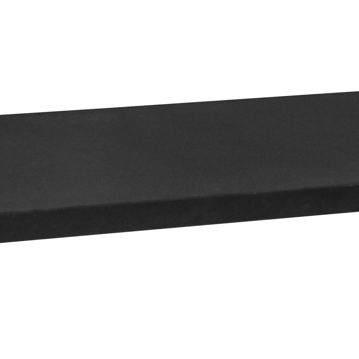 Tv-rátét Fekete Aktion - fekete, Modern, faalapú anyag (70/12,8/35cm)