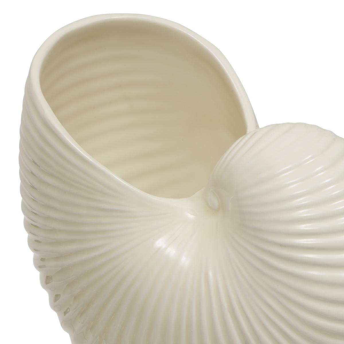 Vaza Oceania - bijela, Basics, keramika (22/14/18,5cm)