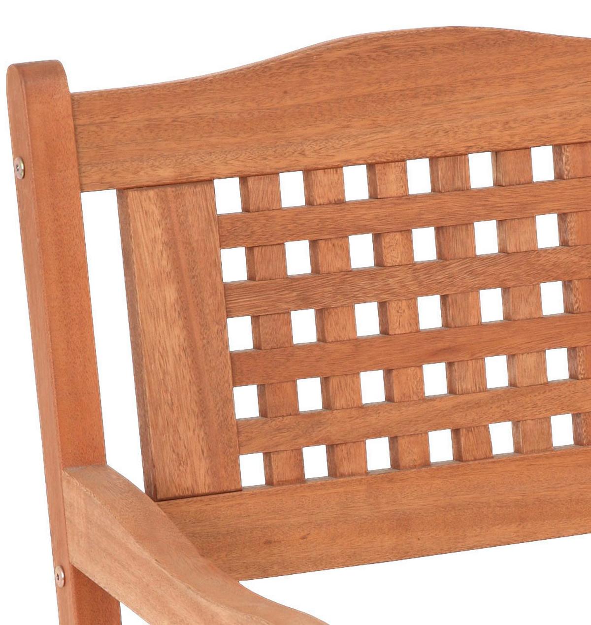 Vrtni Stol Lima, Masivno - naravne barve, Basics, les (58/90/58cm) - Gardenson