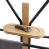 HERRENDIENER ARTURO -SB- - Schwarz/Naturfarben, MODERN, Naturmaterialien/Holz (48/109/29,5cm) - Mömax