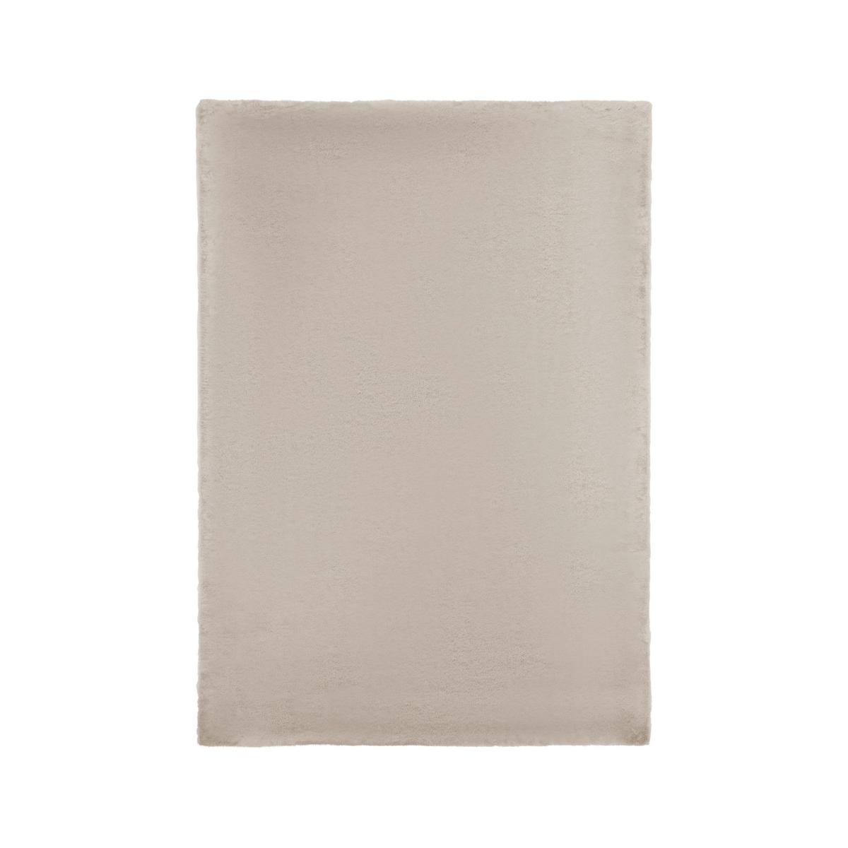 Blană artificială Caroline 2 - gri deschis, Konventionell, textil (120/160cm) - Mömax