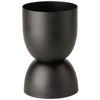 Kaspó Cela I - fekete, Basics, fém (14/22cm) - Modern Living
