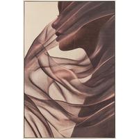 Tablou cu ramă Breath cca. 80x120 cm - bej/multicolor, Modern, plastic/textil (80/120/3,8cm) - Mömax