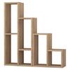 Regal Sule - barve hrasta, Design, leseni material (42/89/20cm) - Livetastic