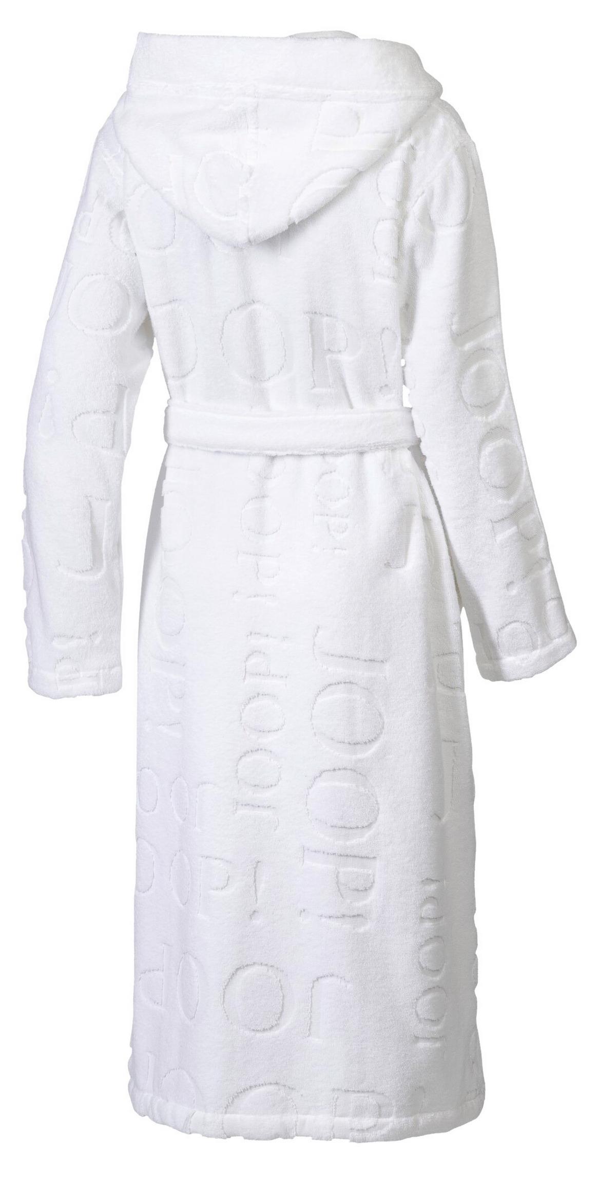 SZLAFROK KĄPIELOWY REPEAT - biały, Basics, tkanina (32/34null) - Joop!