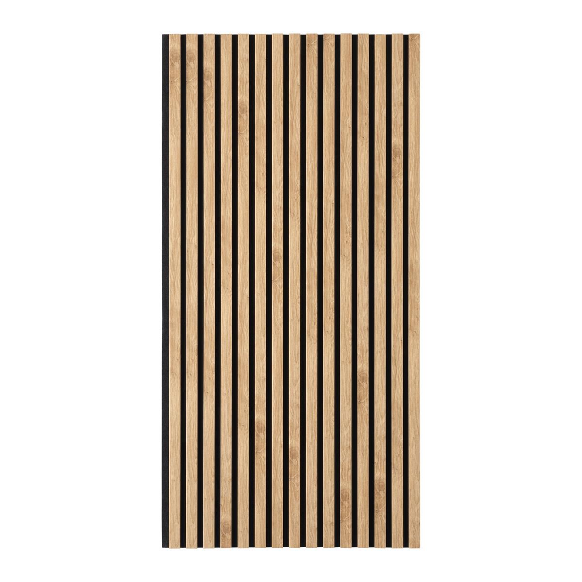 Akustikpaneel Lucia Eichefarben - Eichefarben, MODERN, Holzwerkstoff/Textil (60/120/1,5cm) - Mömax