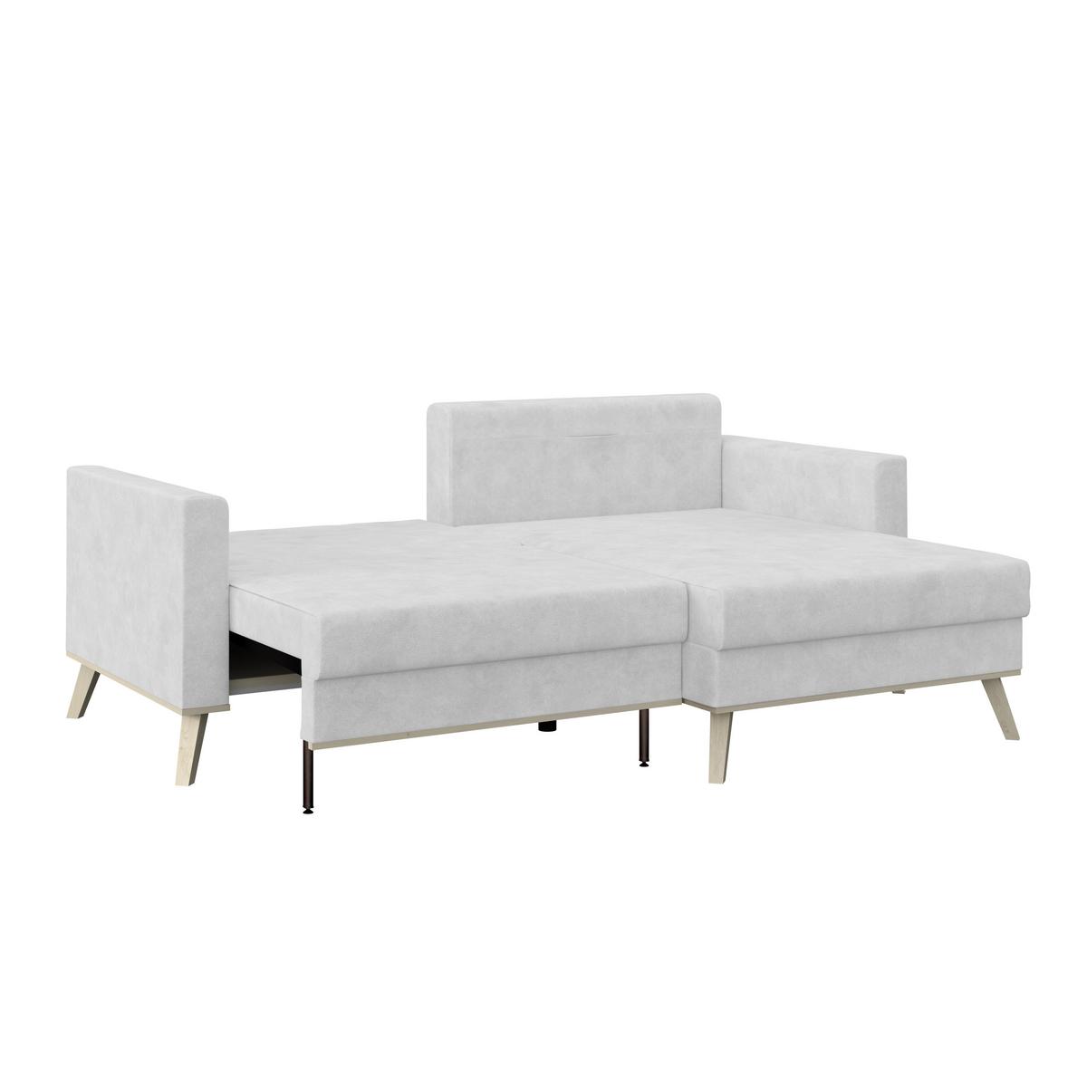 Coltar CARINI - gri deschis, Basics, textil (222/152cm) - Modern Living