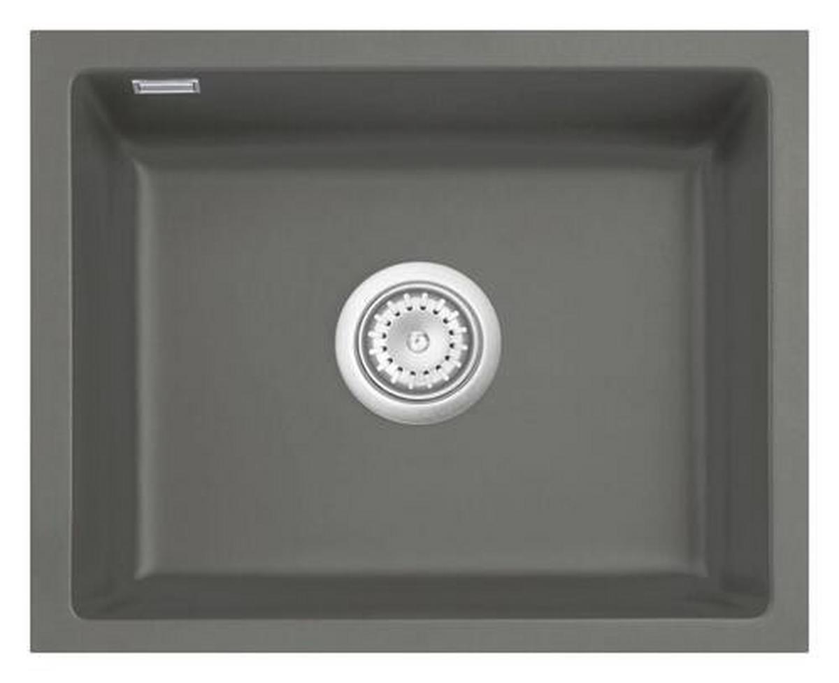 Unterbauspüle Mera 50U Typ:54570280 Lava - Dunkelgrau, Naturmaterialien (55,1/44,1cm) - Systemceram
