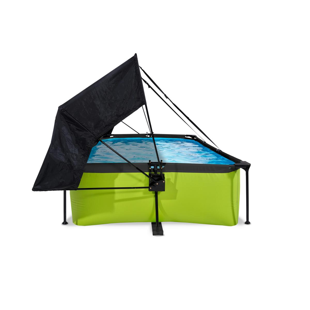 Bazen Exit Lime Pool, 220x150cm - zelena, Konvencionalno, umetna masa (220/150/65cm) - EXIT Toys