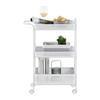 RULLVAGN ANCONA -EXKLUSIV- -SB- - vit, Modern, metall/plast (52/72/28cm) - Mömax