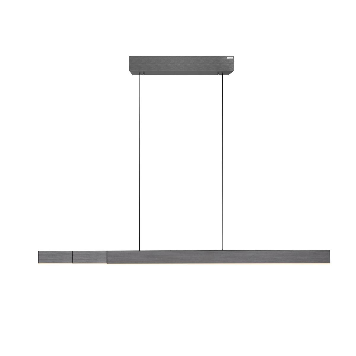 LAMPA WISZĄCA LED 2545-15 PURE-MOTO-RISE - jasnoszary, Design, tworzywo sztuczne/metal (200/8,2/240cm) - Neuhaus PURE