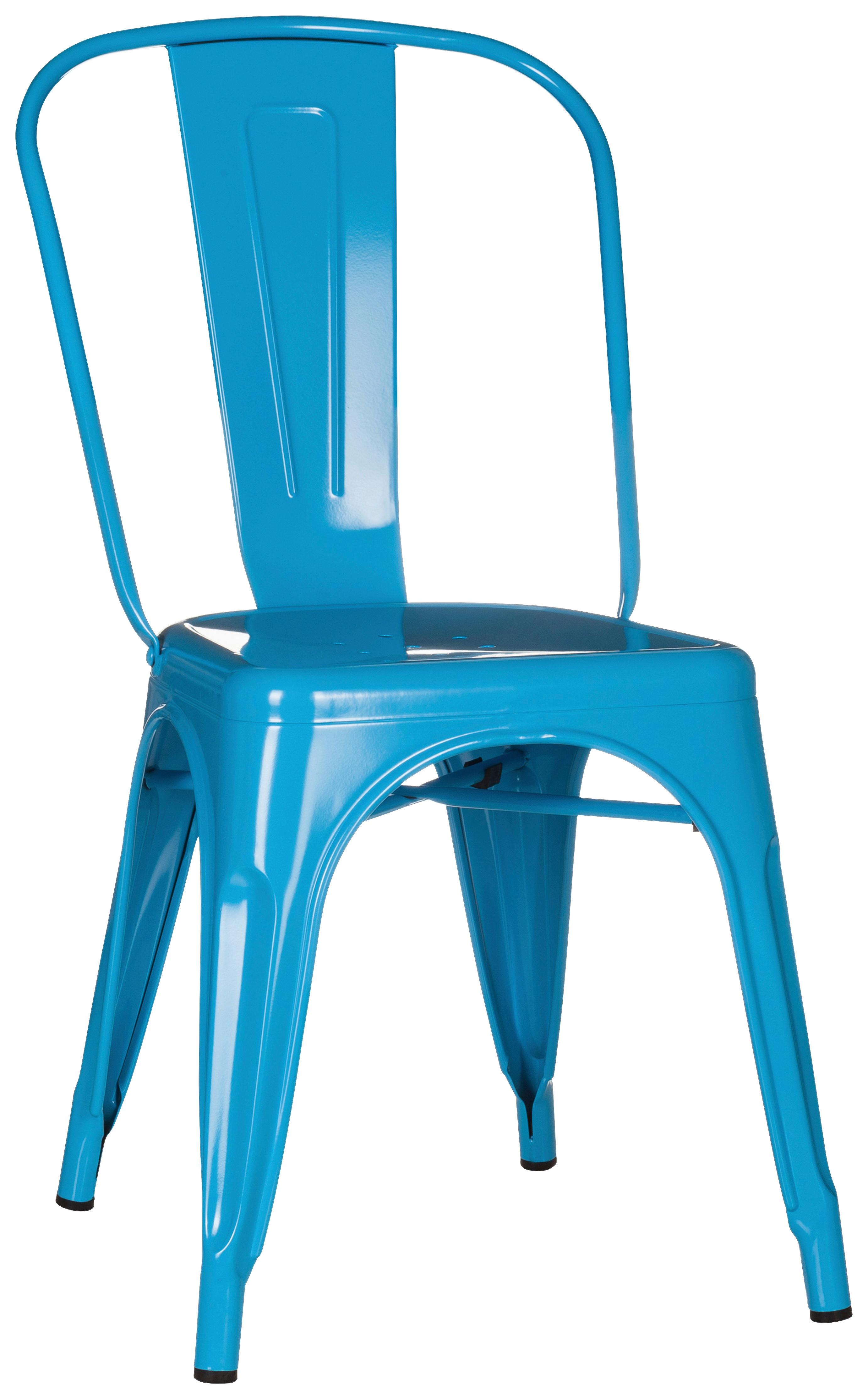 Stol Vantaggio Comfort, Svetlo Modra - svetlo modra, Basics, kovina (44/84/54cm) - MID.YOU