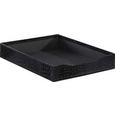 Irattartó Krokodilbőr Hatás - fekete, Lifestyle, karton (23,8/5/31,5cm) - MÖMAX modern living