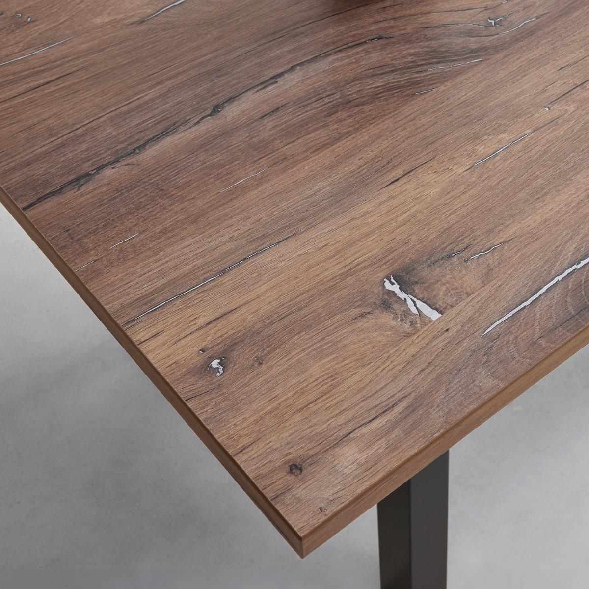 Esstisch Portofino in Evoke Eiche - Anthrazit, Basics, Holzwerkstoff (160/90/76cm) - Mömax