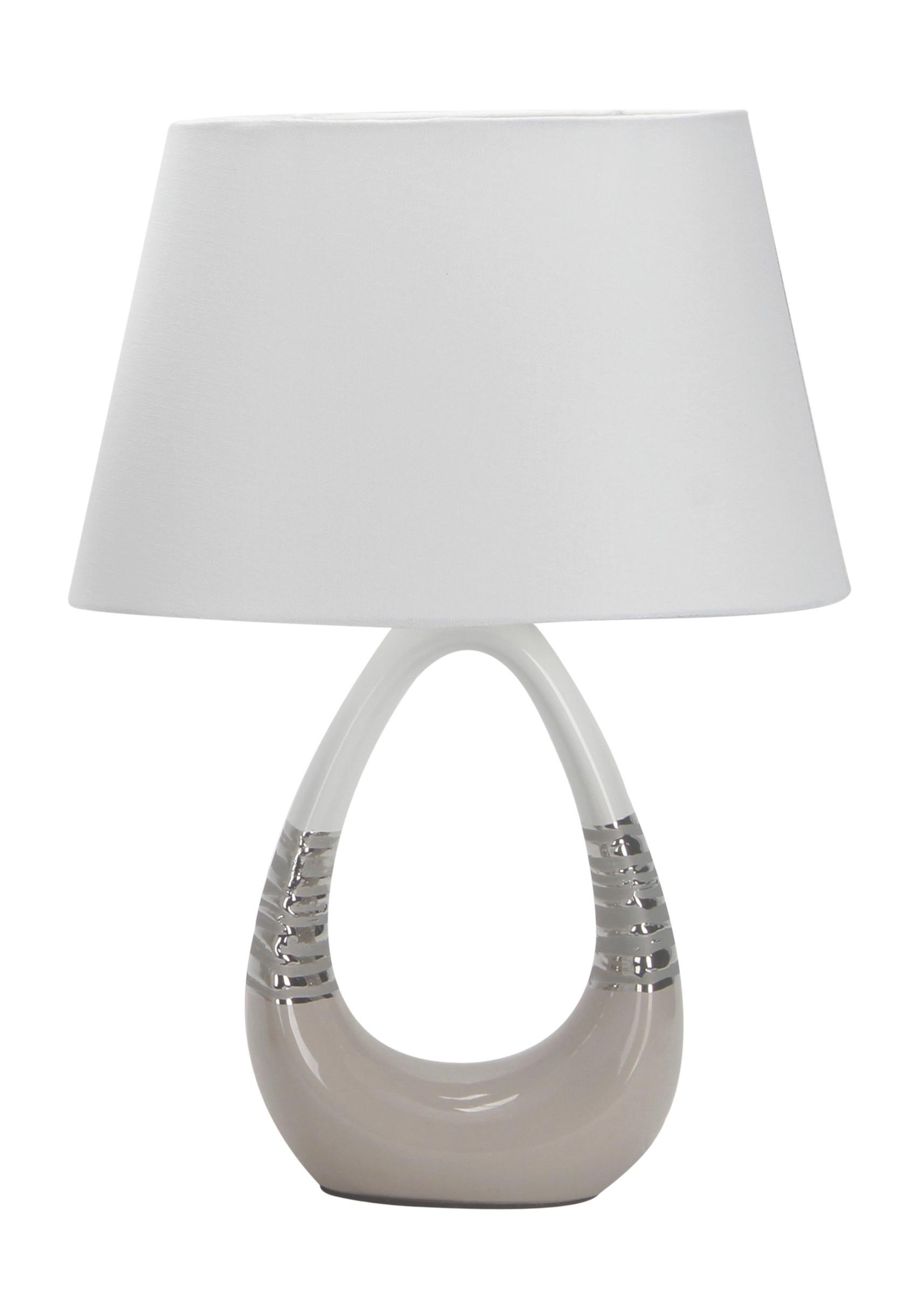 Svjetiljka Stolna 41-79954 - bež, Design, tekstil/keramika (20/31/44cm)