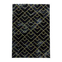 Webteppich Naxos Goldfarben ca. 240x340cm - Goldfarben, Design, Textil (240/340cm)