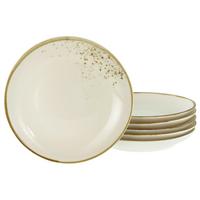 Set Desertnih Krožnikov Nature Collection, 6-Delni - krem barve, Basics, keramika (21cm) - Creatable