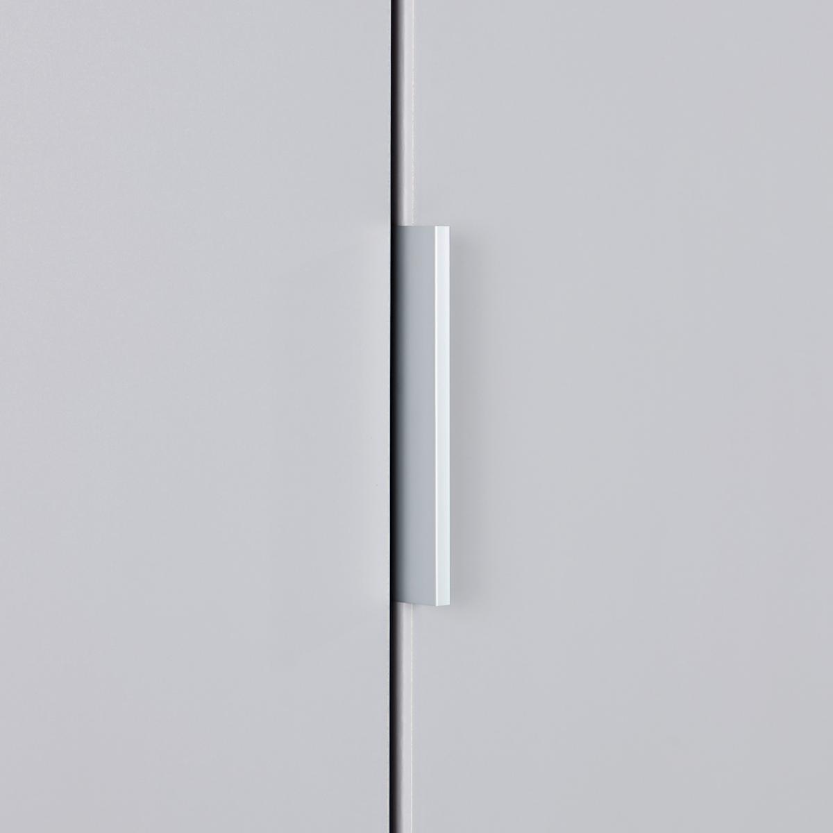 DULAP USI ROTATIVE ALABAMA - argintiu/gri deschis, Modern, material pe bază de lemn (47/229/54cm) - Modern Living