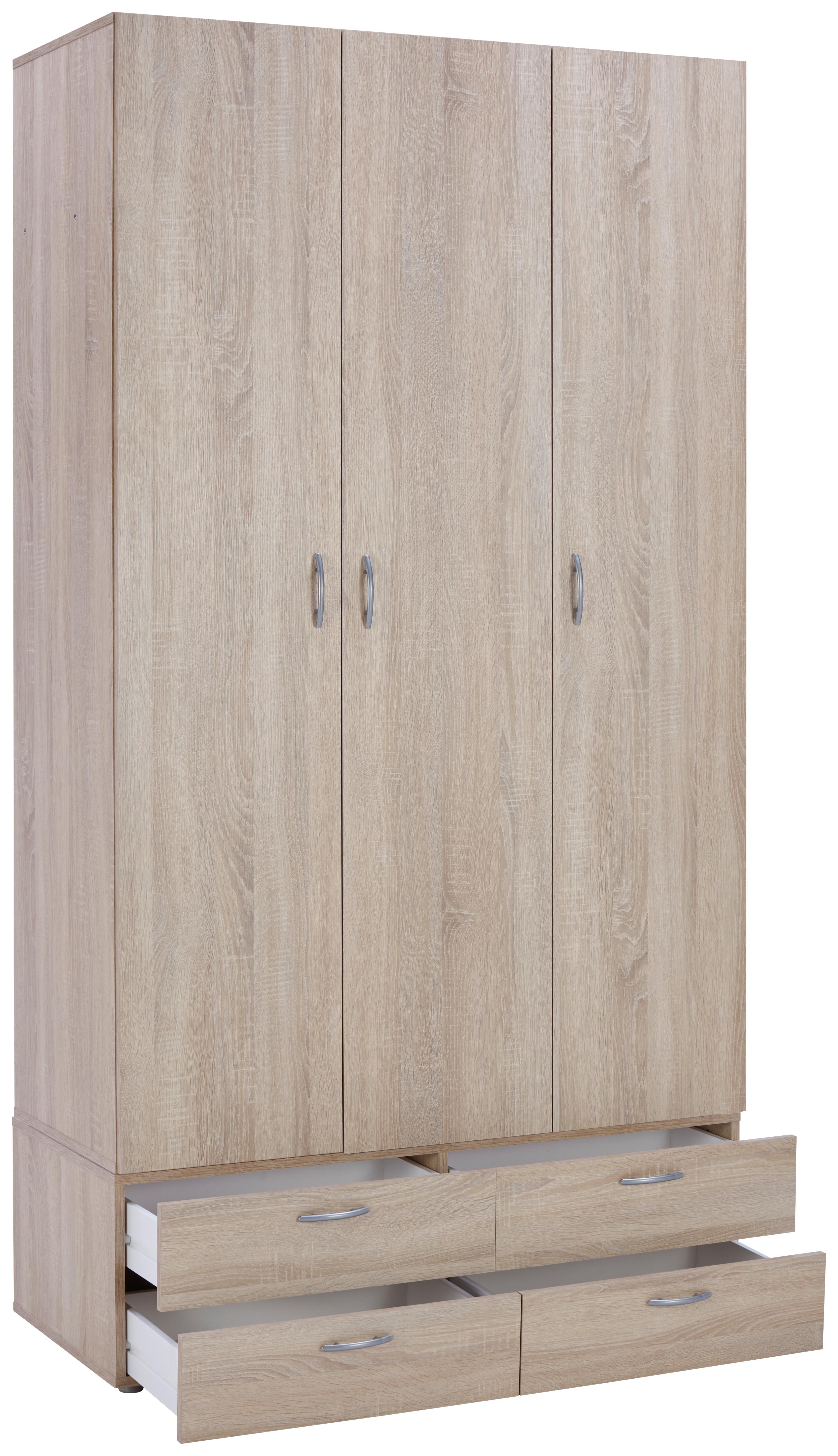 Predalnik Basic, Barva Hrasta - hrast sonoma, Konvencionalno, leseni material (110,7/35/51,9cm) - Mömax