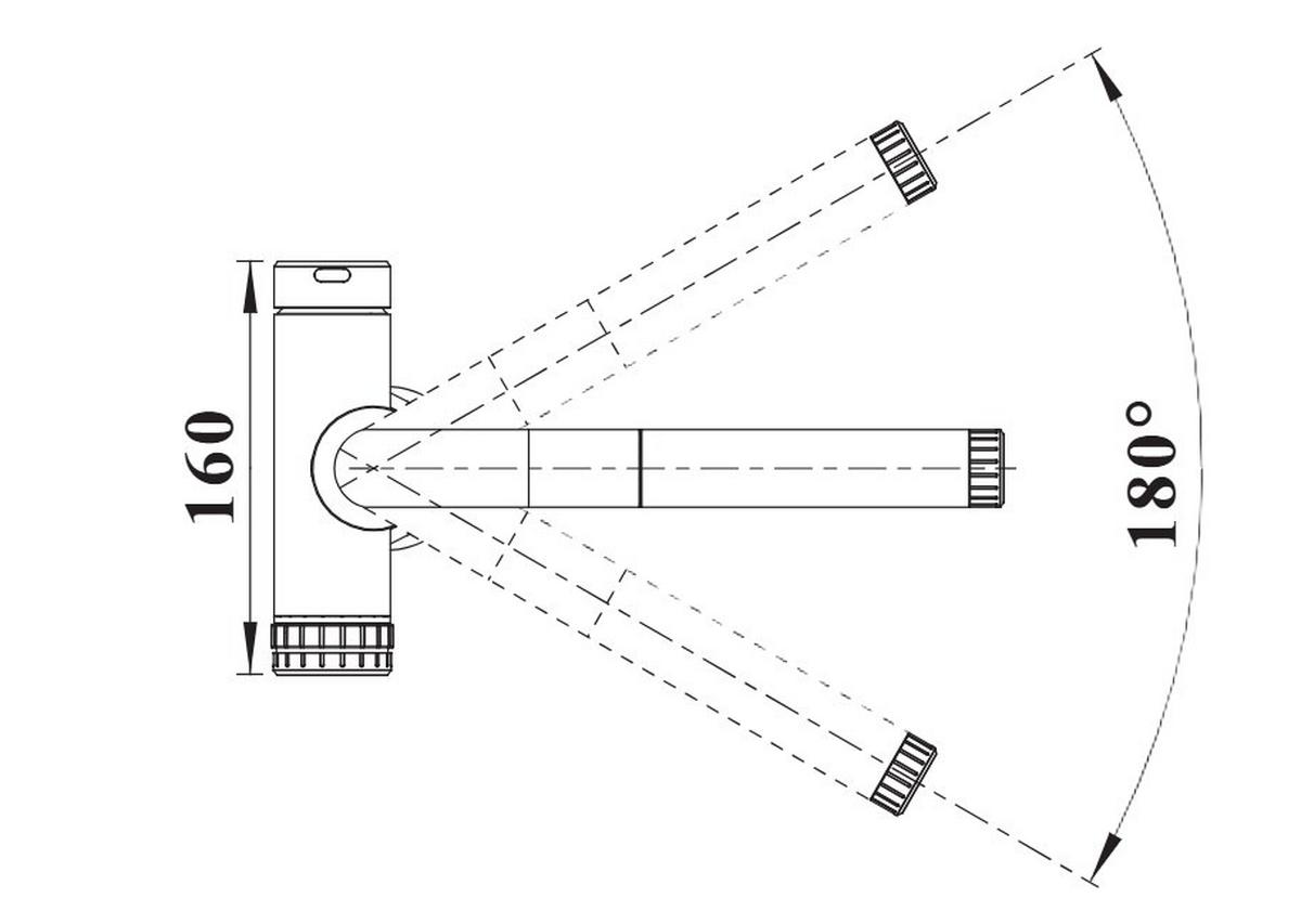 Küchenarmatur 527924 Schwarz - Schwarz, MODERN, Metall (33,8cm) - Blanco