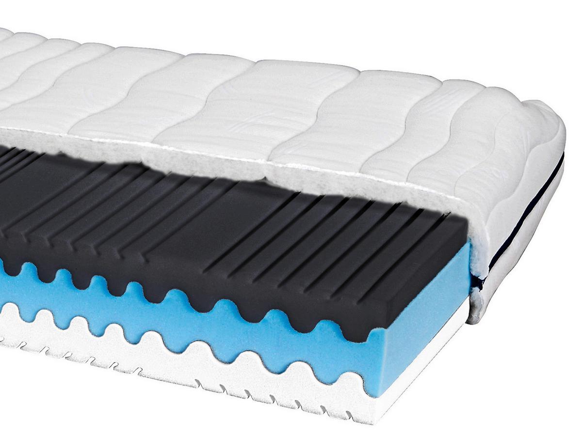 Madrac Od Komforne Pjene Silvy - bijela, Basics, tekstil (160/200cm) - Nadana