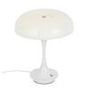 PORTABEL LAMPA RETRO - vit/kromfärg, Modern, metall/plast (19,5/24cm) - Mömax