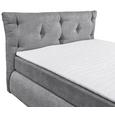 Boxspringbett in Grau ca. 180x200 cm inkl. Topper - Grau, KONVENTIONELL, Holzwerkstoff/Kunststoff (180/200cm) - Livetastic Boxspringbett in Grau ca. 180x200 cm inkl. Topper - Grau, KONVENTIONELL, Holzwerkstoff/Kunststoff (180/200cm) - Livetastic