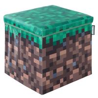 Zaboj Za Sedenje Minecraft, Večbarvno - večbarvno, Moderno, karton/tekstil (30/30/30cm) - Minecraft