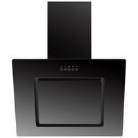 Kuhinjska Napa Svea, 60cm - črna, Trend, kovina/steklo (60/73,9-111,9/34cm) - Respekta