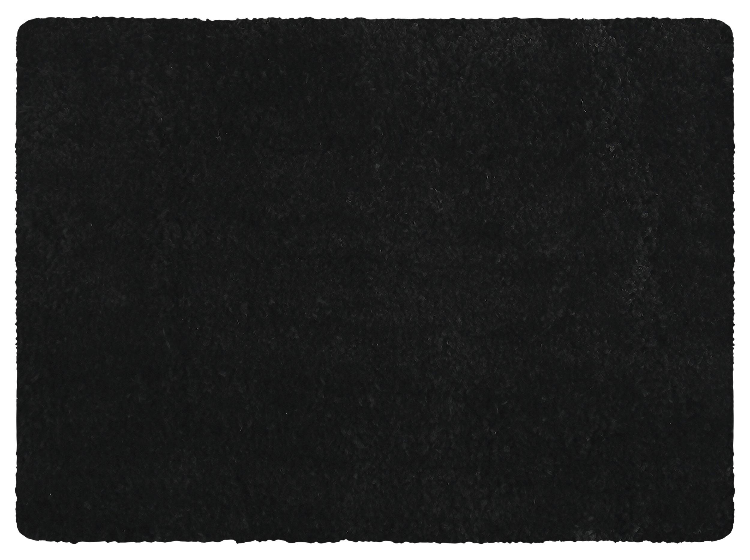 Badteppich 140872 - Schwarz, Konventionell (70/50cm) - Spirella