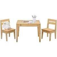 Kindersitzgruppe aus Kiefer Massiv - Kieferfarben, KONVENTIONELL, Holz (65/50/50cm) - Mömax