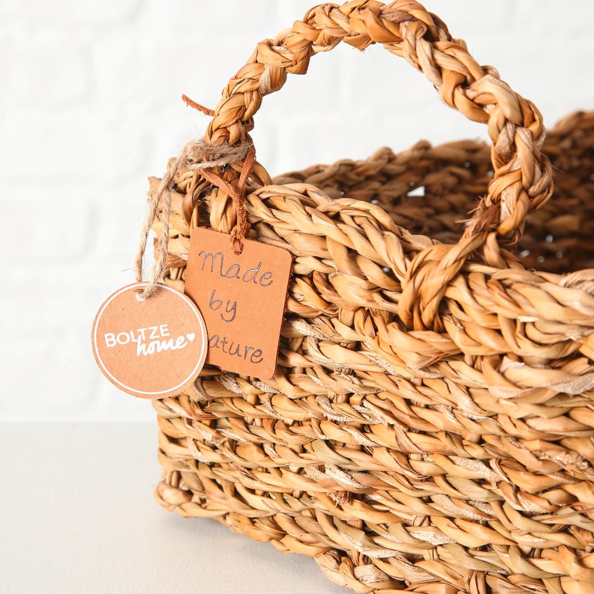 Coș SOPHI II - culoare natur, Basics, materiale naturale (33/19/24cm) - Modern Living