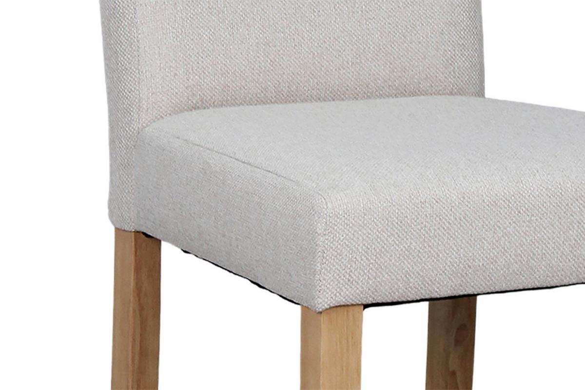 STUHL-SET ELIAS - Taupe/Braun, MODERN, Holz/Textil (47/99,5/60cm) - MID.YOU