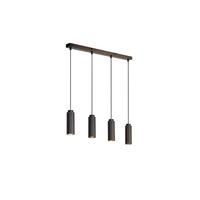 LAMPA WISZĄCA MIAMI - czarny, Trend, metal (65/9/120cm) - Novel