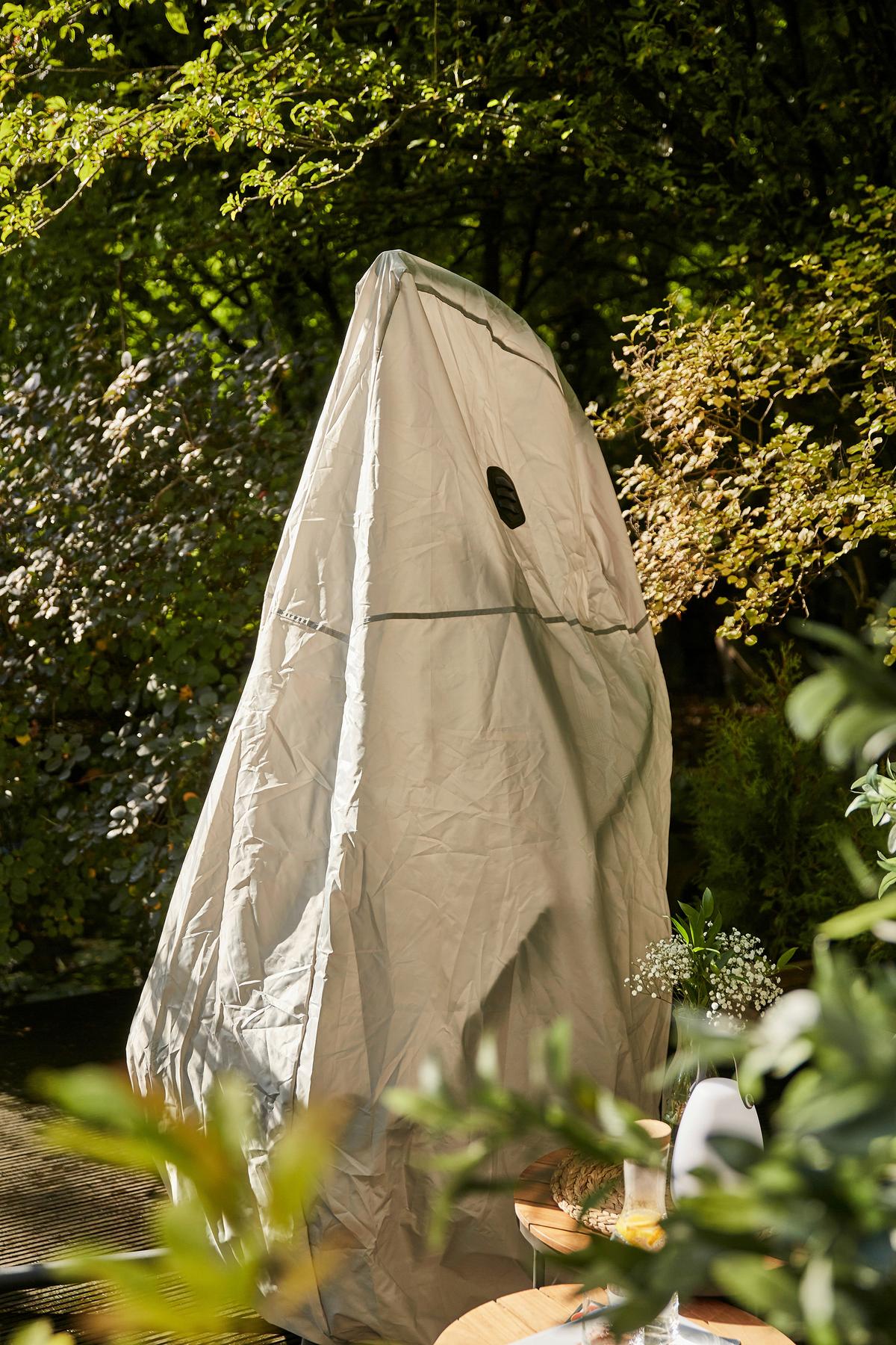 SCHUTZHÜLLE M85548 - Grau, KONVENTIONELL, Kunststoff (115/1/203cm) - Siena Garden