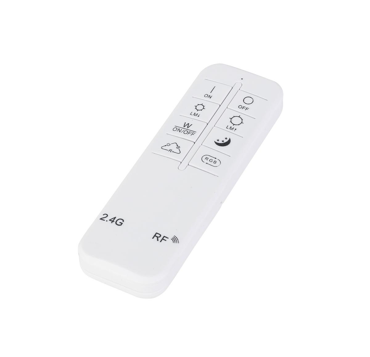 LAMPA SUFITOWA LED ALEX - biały/przezroczysty, Design, tworzywo sztuczne/metal (40/16.5cm) - Novel