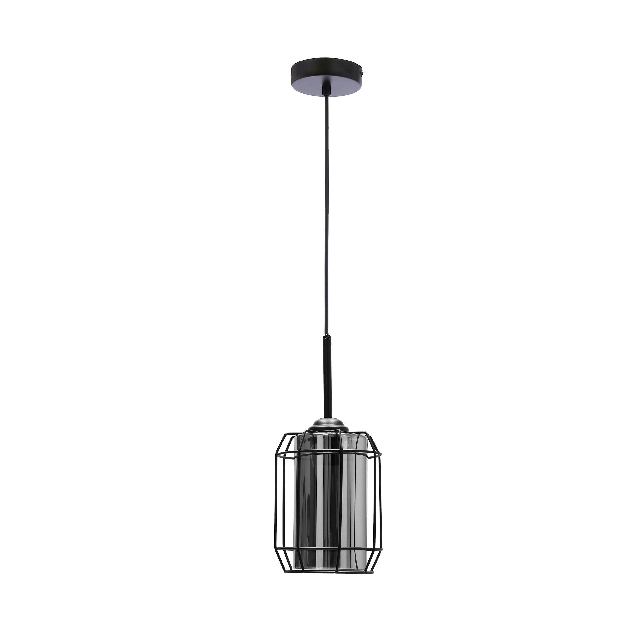 Svjetiljka Viseća 31-08428 Jonera - crna, Design, metal (15/15/110cm)